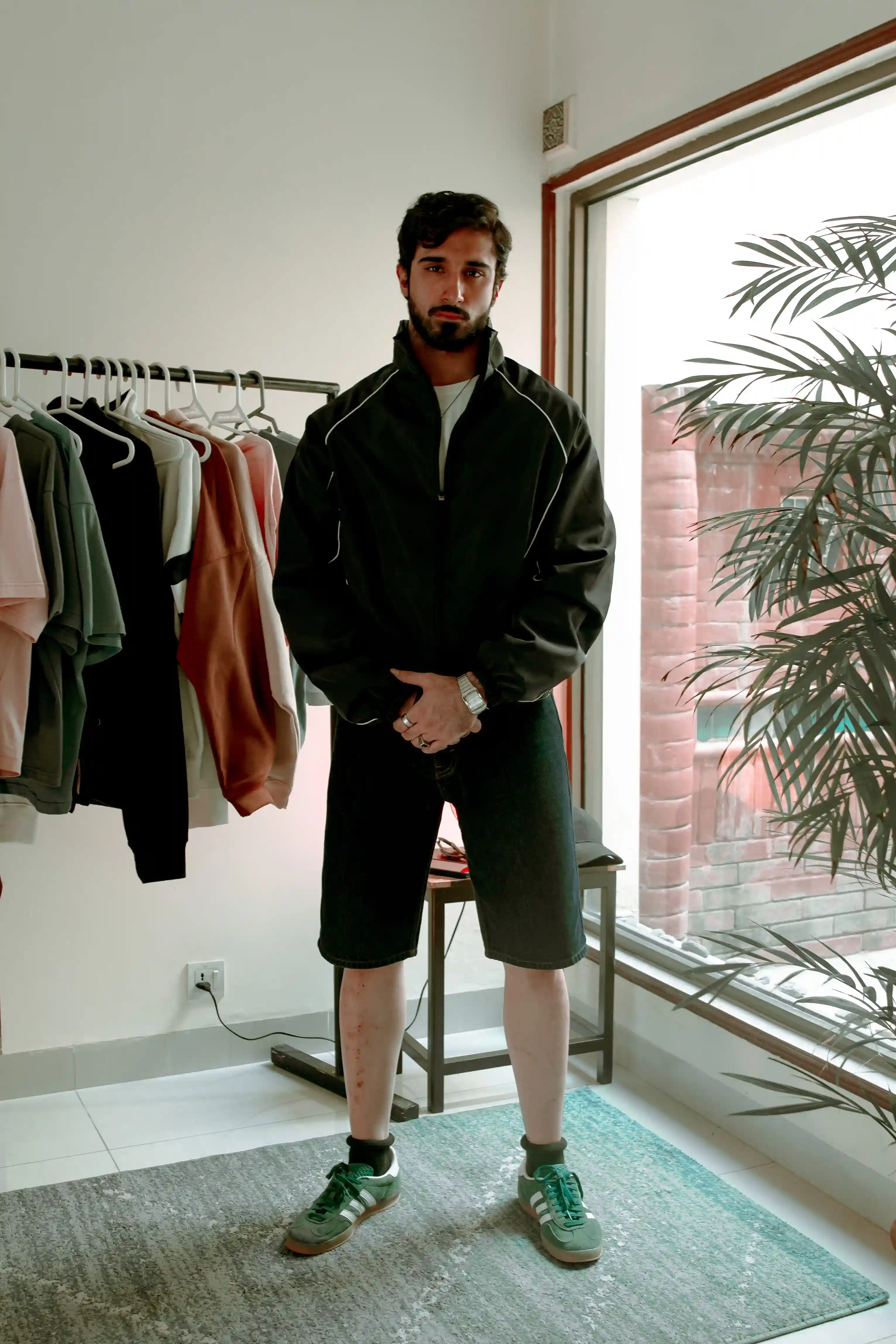 Look 02 male jacket editorial