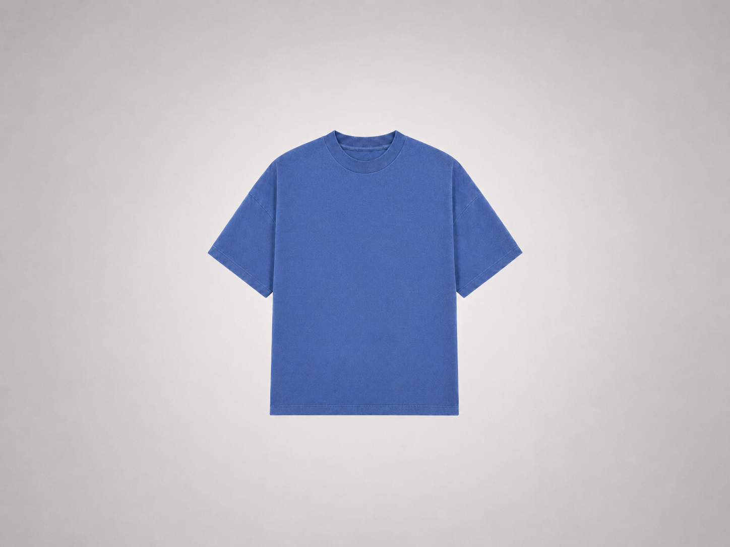 Cropped Tee Blue