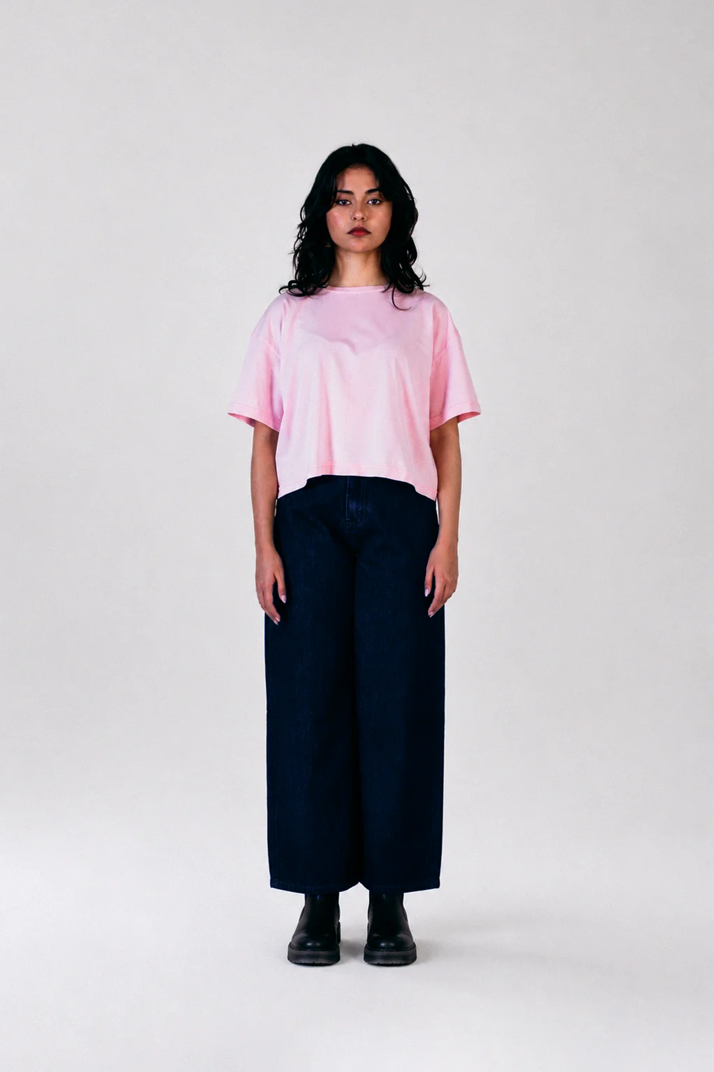 Cropped Tee Pink