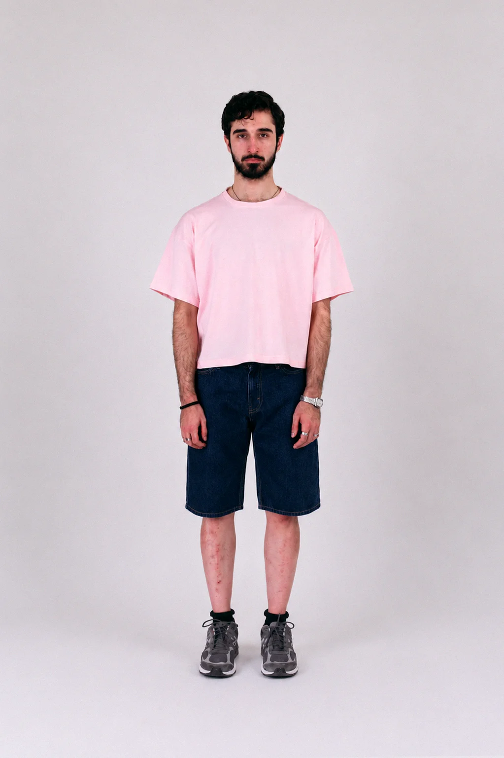 Cropped Tee Pink
